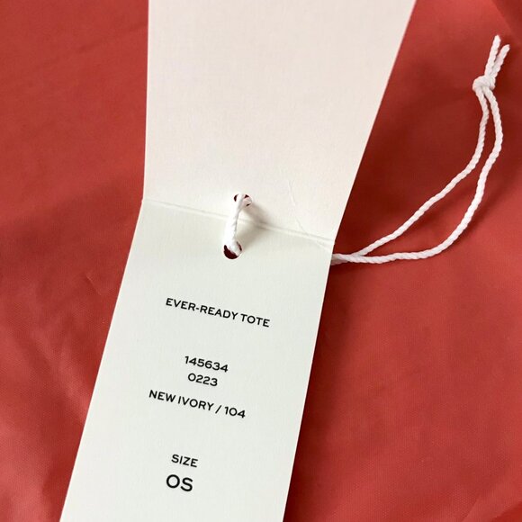 Tory Burch Ivory Ever-Ready Zip Tote - Picture 8 of 10